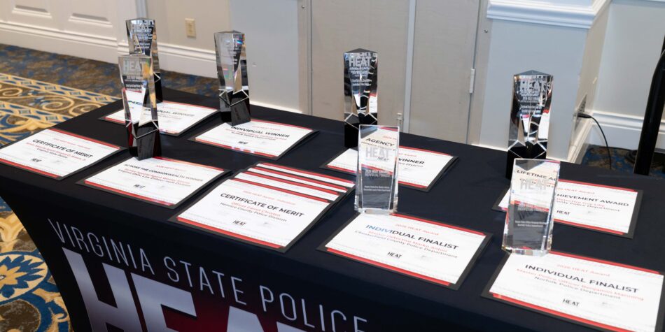 Table with the HEAT awards and their certificates